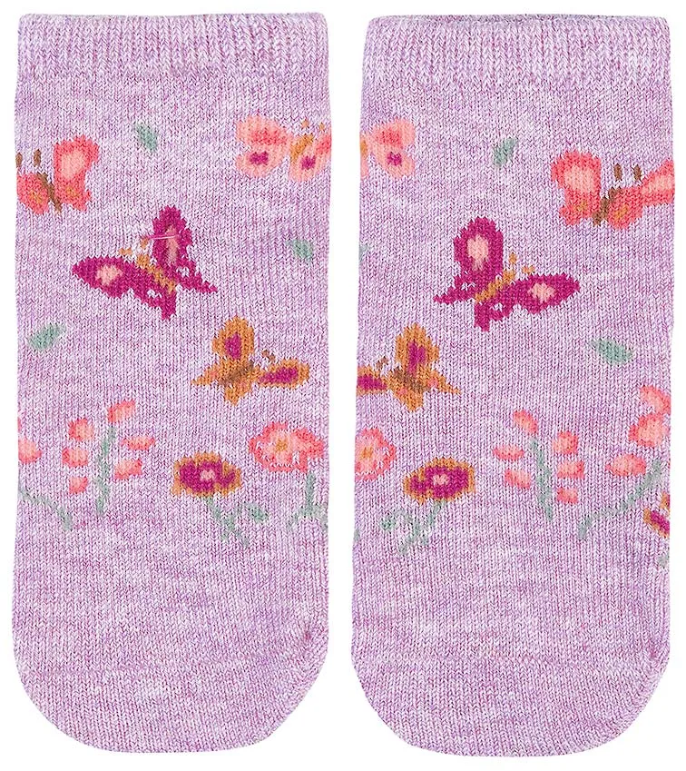 TOSHI ORGANIC JACQUARD ANKLE SOCKS