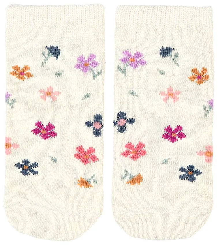 TOSHI ORGANIC JACQUARD ANKLE SOCKS