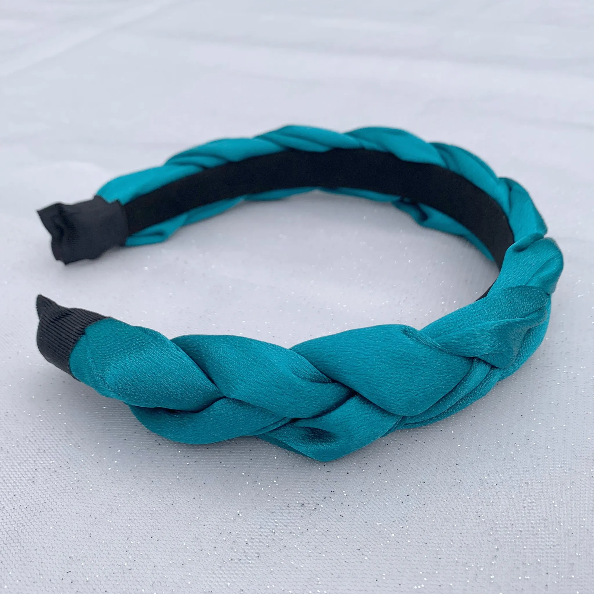 Turquoise Headband Braided