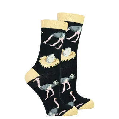 Women's Ostrich Crew Socks