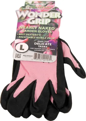 Wonder Grip Nearly Naked Garden Gloves