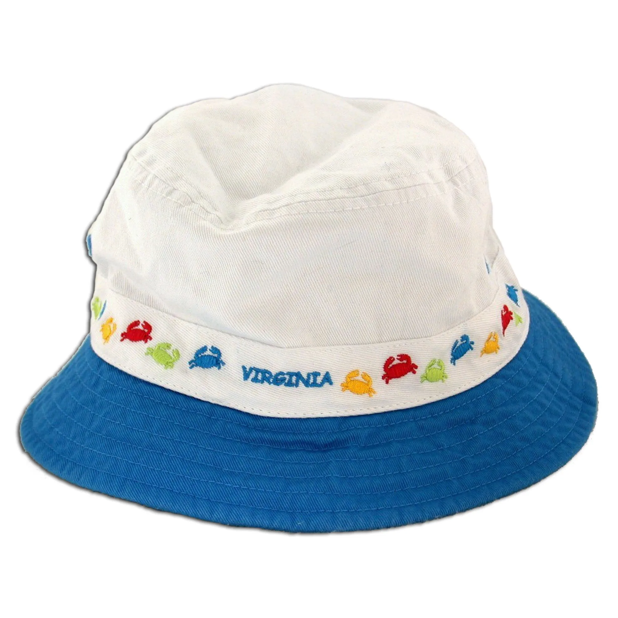 YCVA1 Youth Bucket with Multicolor - Crab Wrap Virginia